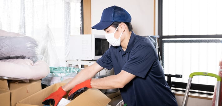 回収/処分/作業後の清掃